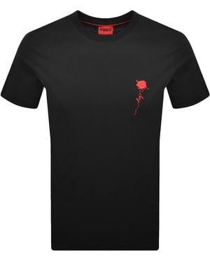 HUGO Diflow T Shirt - Black