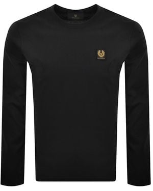 Belstaff Long Sleeve T Shirt - Black