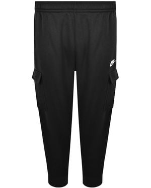 Nike Club Cargo Joggers - Black