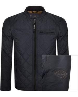 Replay Padded Jacket - Blue