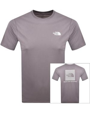 The North Face 24/7 Box T Shirt - Purple