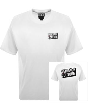 Versace Jeans Couture Couture Flock T Shirt - White