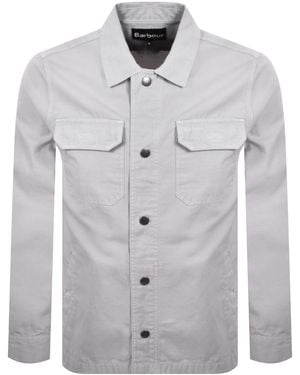 Barbour Draftmen Overshirt - Grey