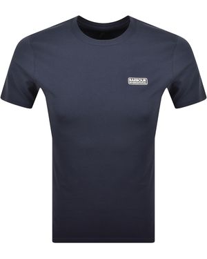Barbour Logo T Shirt - Blue