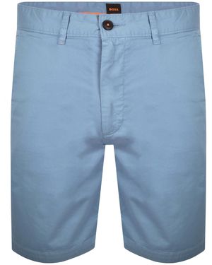 BOSS Boss Chino Slim Shorts - Blue
