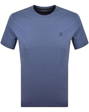 Hackett Heritage Logo T Shirt - Blue
