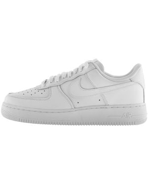 Nike Air Force 1 Trainers - White