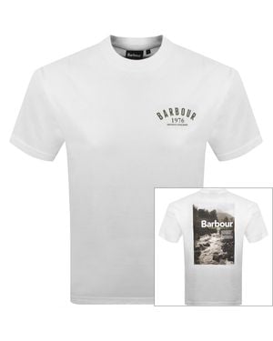 Barbour 1976 T Shirt - White