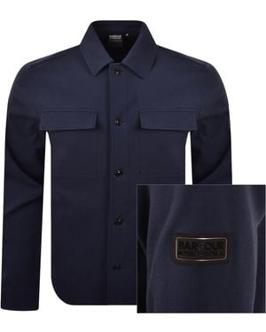 Barbour Esh Twill Overshirt - Blue