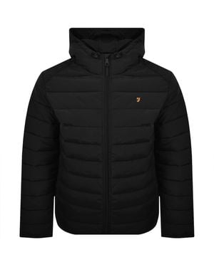 Farah Farah Kennedy Padded Jacket - Black
