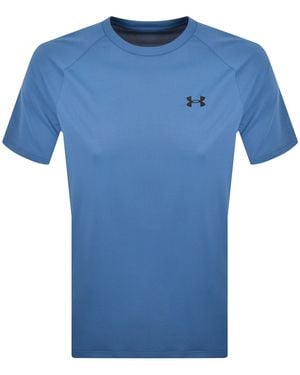 Under Armour Tech 2.0 T Shirt Aegean - Blue