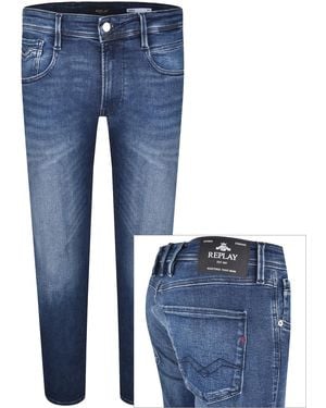 Replay Slim Fit Anbass Jeans - Blue