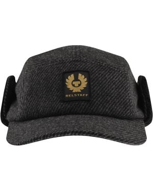 Belstaff Trail Hat Charcoal - Black