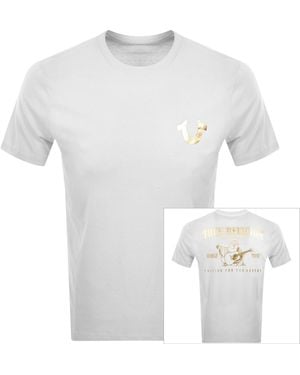 TRUE RELIGION Buddha T Shirt - White