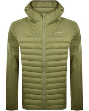 Berghaus Vaskye Hooded Hybrid Jacket - Green