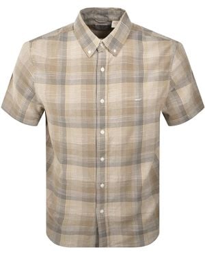Levi's Western Short Sleeved Shirt - Natural