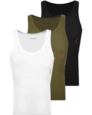 HUGO 3 Pack Vests - Green