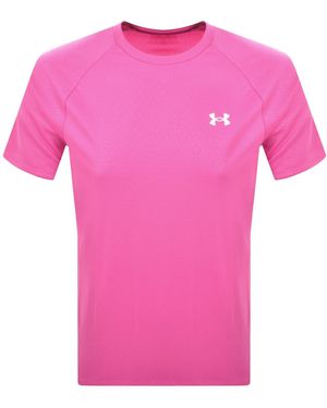 Under Armour Tech T Shirt - Pink
