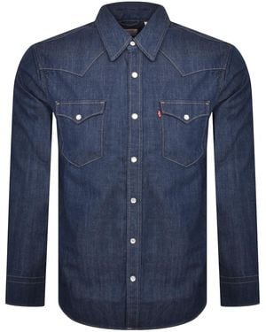 Levi's Barstow Western Denim Shirt - Blue