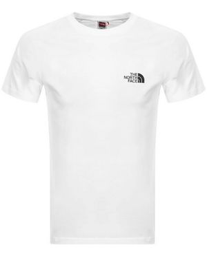 The North Face Simple Dome T Shirt - White