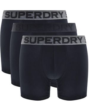 Superdry 3 Pack Boxers - Blue