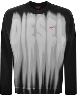 DIESEL S-Boxt Aa1 Sweatshirt - Black