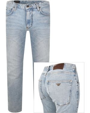 Armani Emporio J45 Regular Fit Jeans - Blue