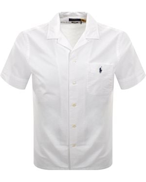 Ralph Lauren Classic Fit Short Sleeve Shirt - White