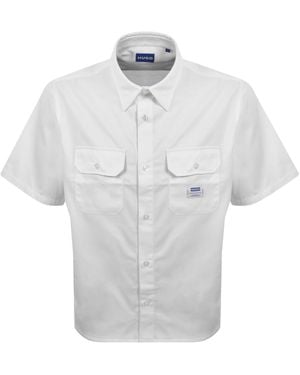 HUGO Short Sleeve Ekyno Shirt - Blue