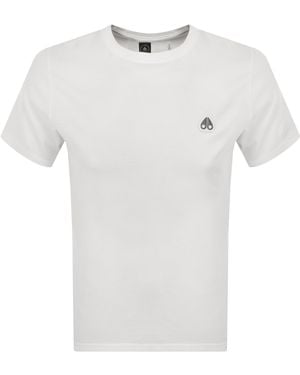 Moose Knuckles Crescent T Shirt - White