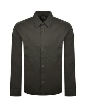 Calvin Klein Twill Overshirt - Green