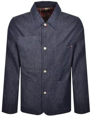 Paul Smith Menswork Overshirt - Blue