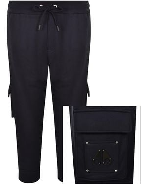Moose Knuckles Hartsfield Cargo Sweatpants - Blue