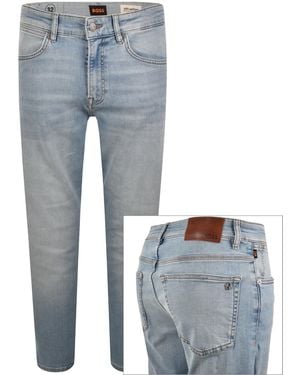 BOSS Boss Onyx Slim Tapered Fit Jeans - Blue