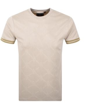 Luke 1977 Hyde Textured T Shirt - Natural