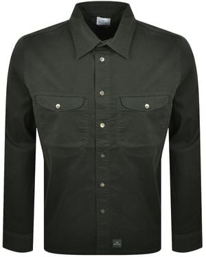 Paul Smith Casual Fit Long Sleeved Shirt - Green