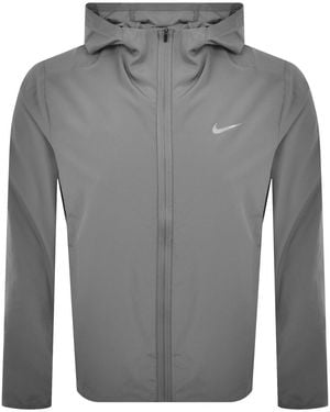 Nike Training Hooded Fitness Jacket - Grey