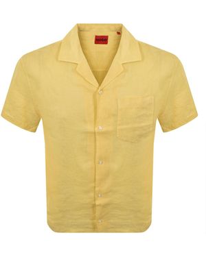 HUGO Exolino Shirt - Yellow