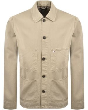 Tommy Hilfiger Chore Jacket Begie - Natural