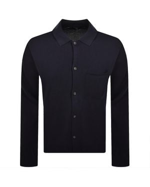Tommy Hilfiger Over Shirt Sweater - Blue