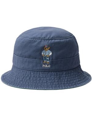 Ralph Lauren Loft Bucket Hat - Blue