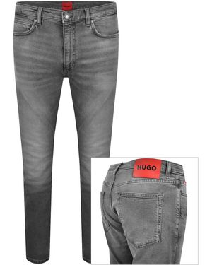 HUGO 734 Extra Slim Jeans - Grey