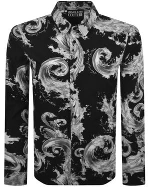 Versace Jeans Couture Couture Long Sleeve Shirt - Black