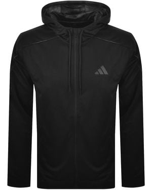 adidas Full Zip Hoodie - Black