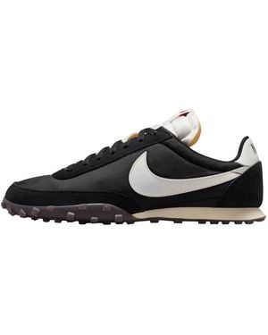 Nike Waffle Racer Trainers - Black