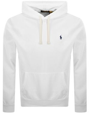 Ralph Lauren Pullover Hoodie - White