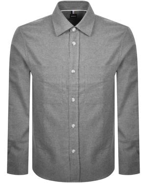 BOSS BUSINESS Boss C Owen Overshirt - Grey