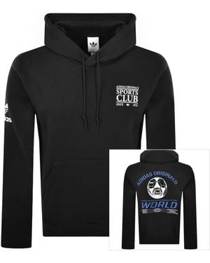 adidas Originals Graphic Logo Hoodie - Black