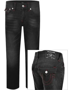 TRUE RELIGION Ricky Flap Jeans - Black