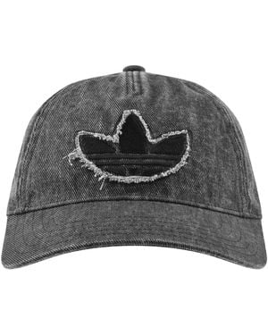 adidas Originals Washed Denim Cap - Gray